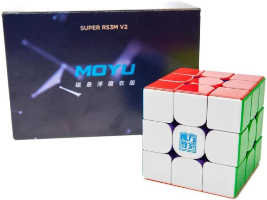 Кубик 3х3 MoYu SUPER RS3M V2 Maglev + UV покрытие
